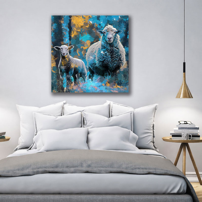 Serene Wildlife Canvas Wall Art - Custom Prints – view 2
