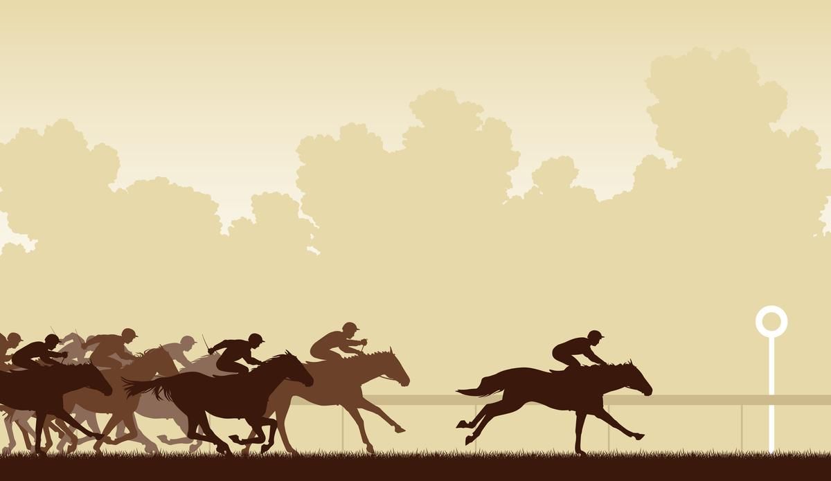 Monotone Graceful Horse Wall Prints - Displayed in Contemporary Living Room - Canvas Groove India