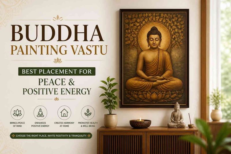 Buddha Painting Vastu – Best Placement for Peace & Positive Energy