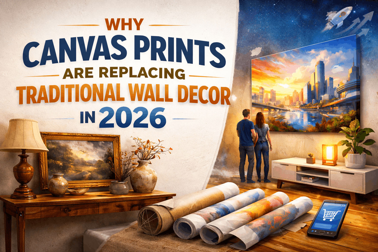 Why Canvas Prints Are Replacing Traditional Wall Decor in 2026