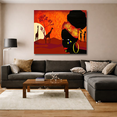 Canvas for Office: Inspiring Tribal Art – view 3