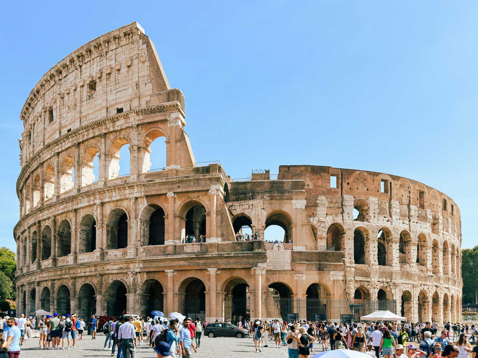 Rome Colosseum Roman Architecture Canvas Wall Art Mural — image 2 of 2
