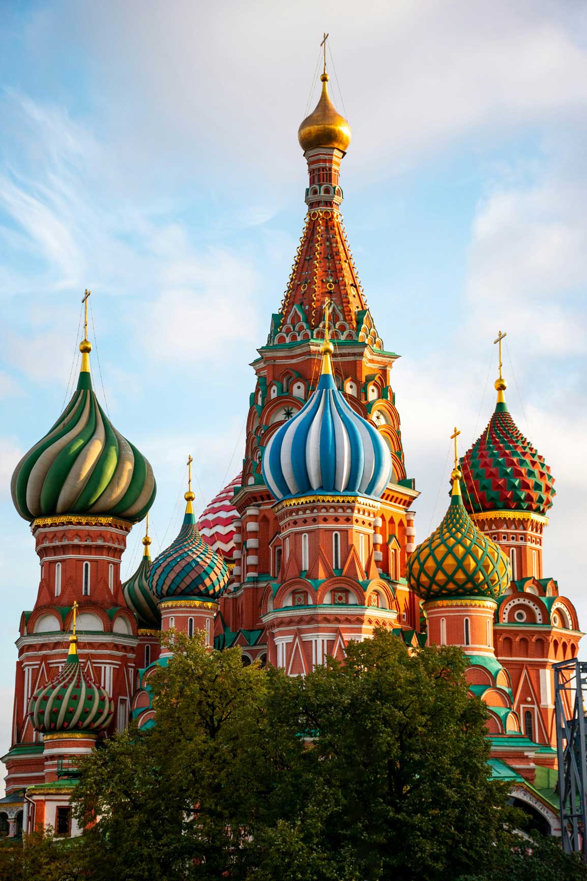 Moscow Saint Basil's Cathedral Domes Canvas Wall Art Mural — image 2 of 2