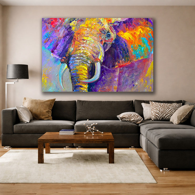 Majestic Wildlife Large Canvas Wall Art
