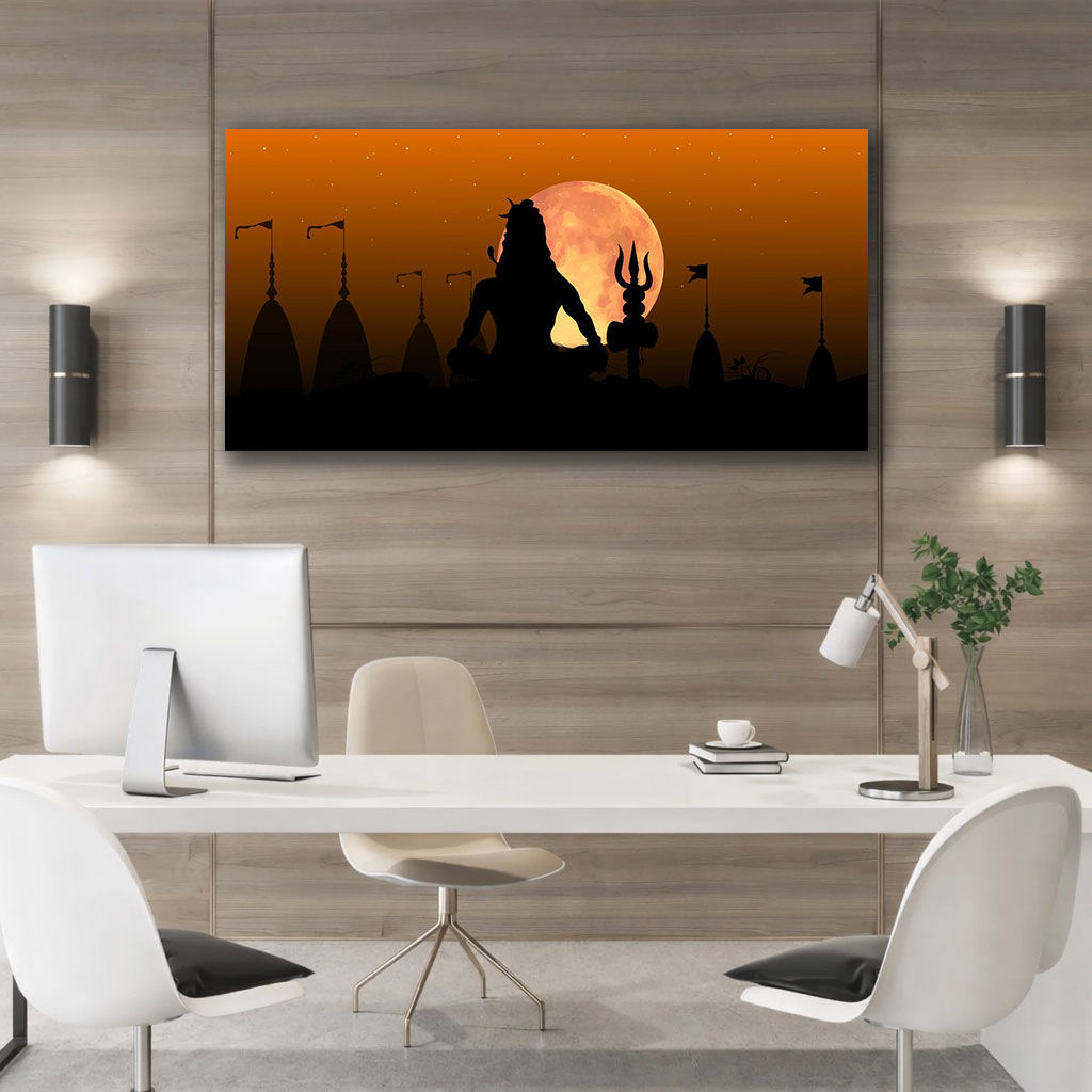 Custom Canvas Wall Art: Divine Couple – view 3
