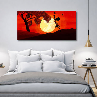 Traditional Indian Folk Art Canvas – view 2
