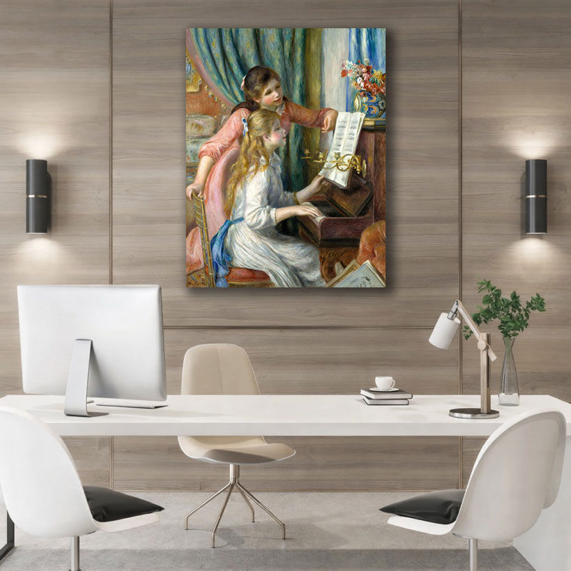 Elegant Abstract Diva Canvas Wall Art – view 3