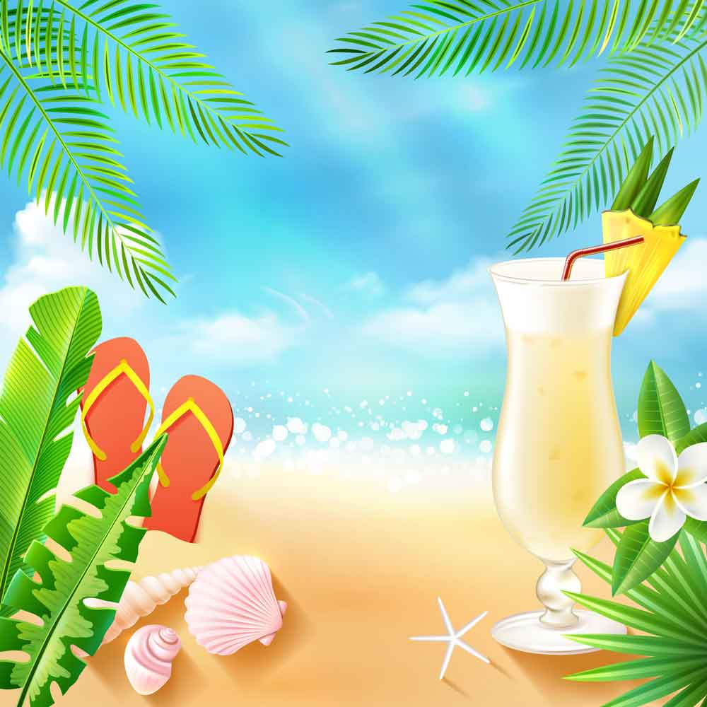 Fluid Marble Art Refrigerator Decals – view 2