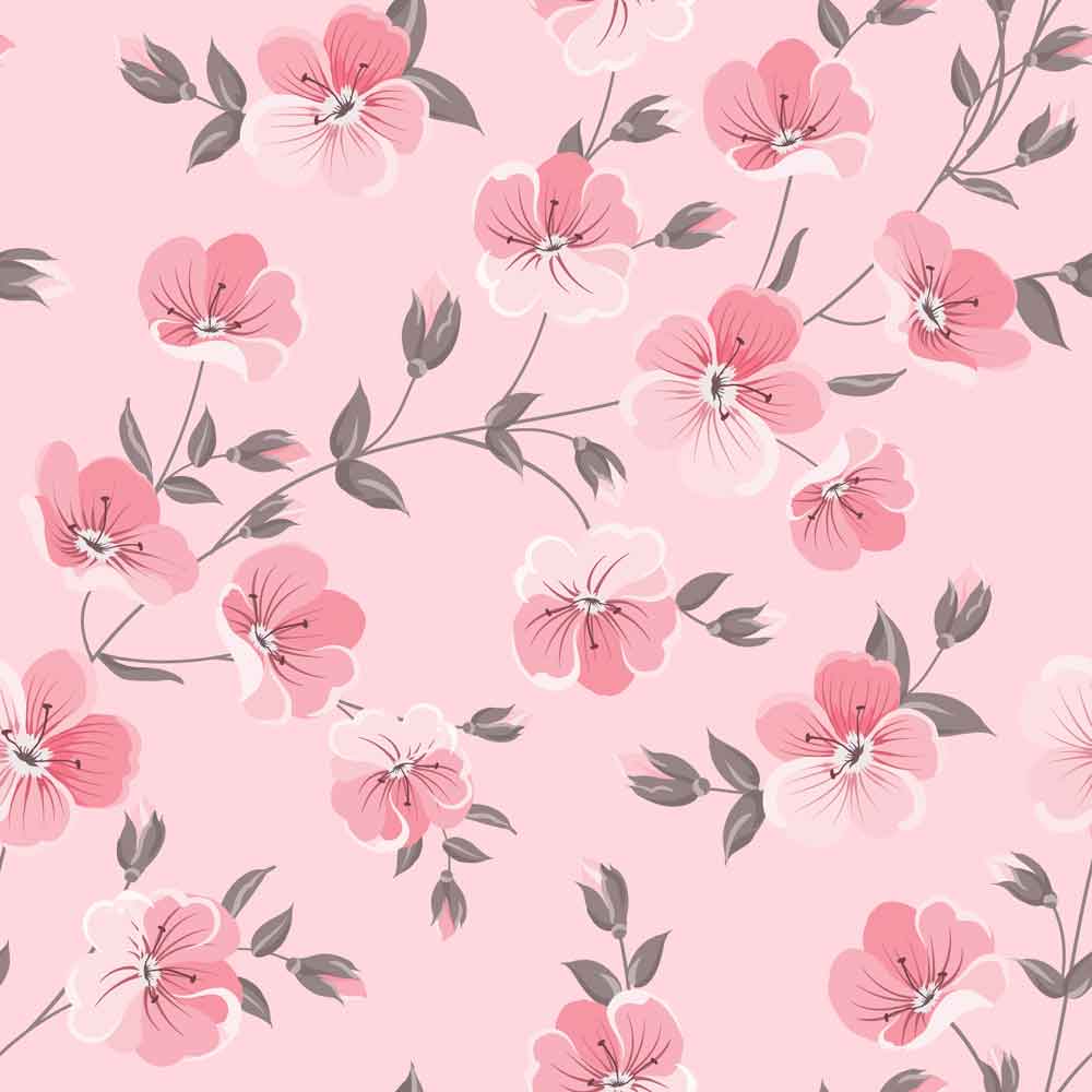 Whimsical Floral Meadow Fridge Wallpaper - Colorful Garden Scene Kitchen Decal – view 2