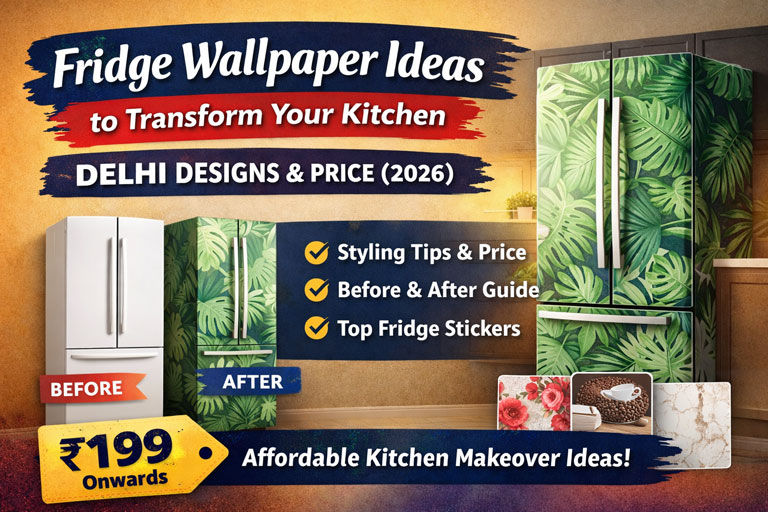 🧊 Fridge Wallpaper Ideas to Transform Your Kitchen (Before & After Guide)