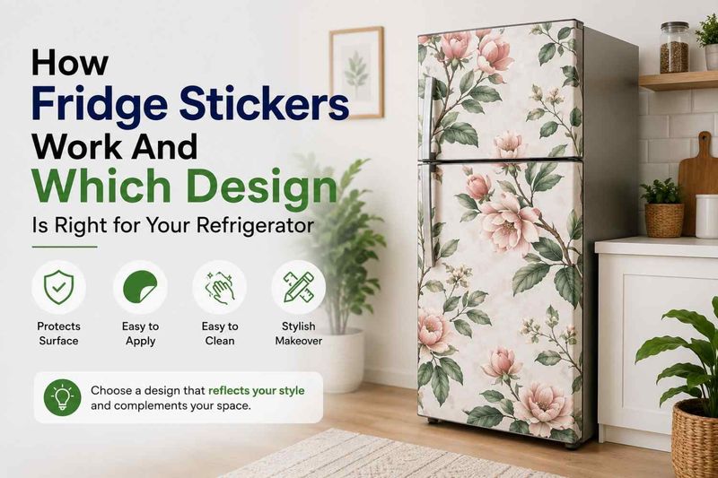 How Fridge Stickers Work And Which Design Is Right for Your Refrigerator