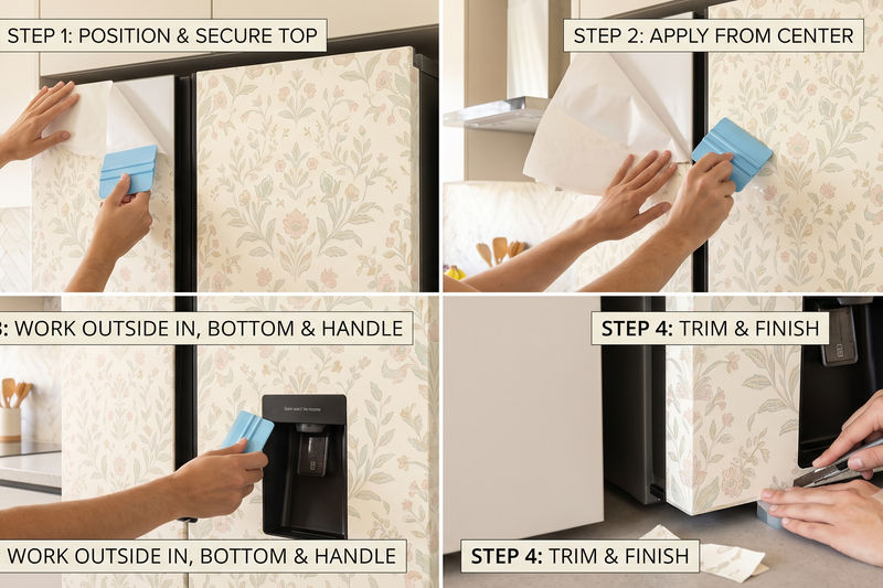 10 Fridge Wallpaper Design Ideas to Transform Your Indian Kitchen in 2026