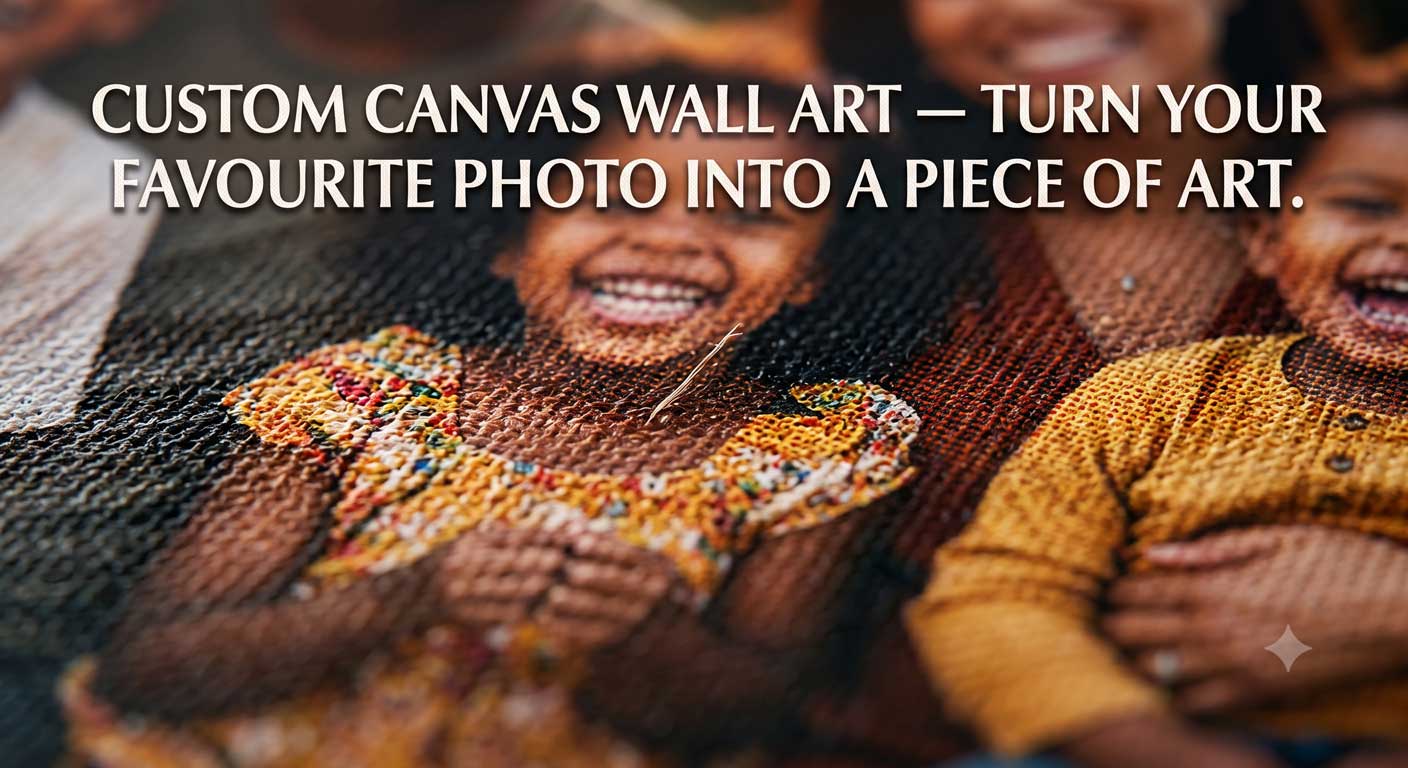 canvas texture close up print quality
