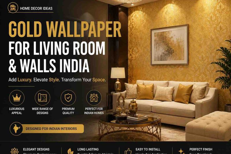 Gold Wallpaper for Walls: The Complete Guide to Styling Your Home with White and Gold Textures