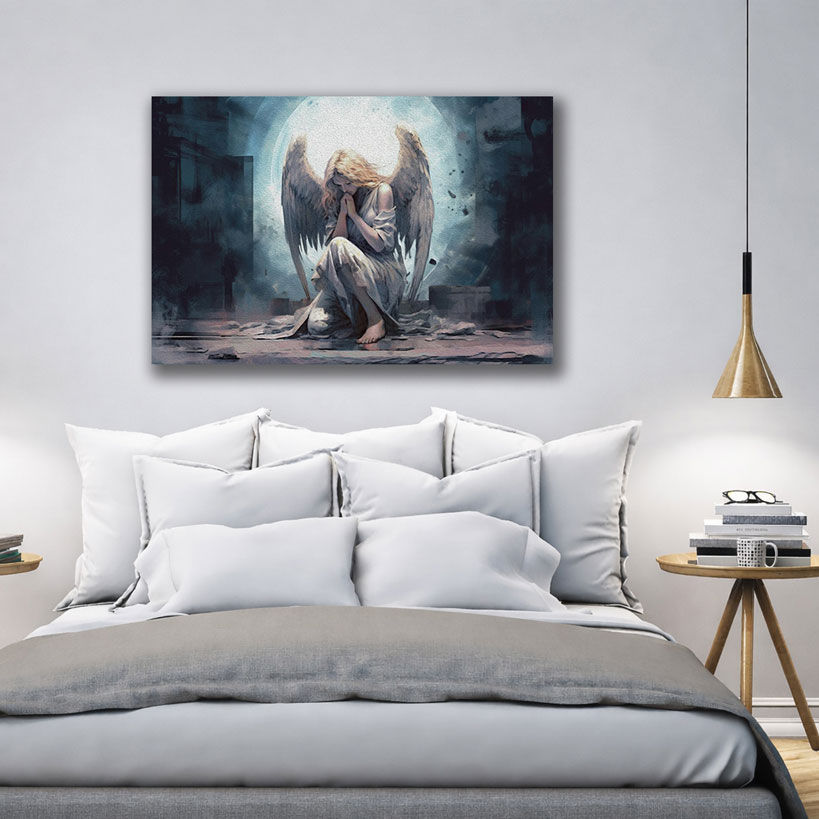 Golden Accent Diva Canvas Art Prints – view 3