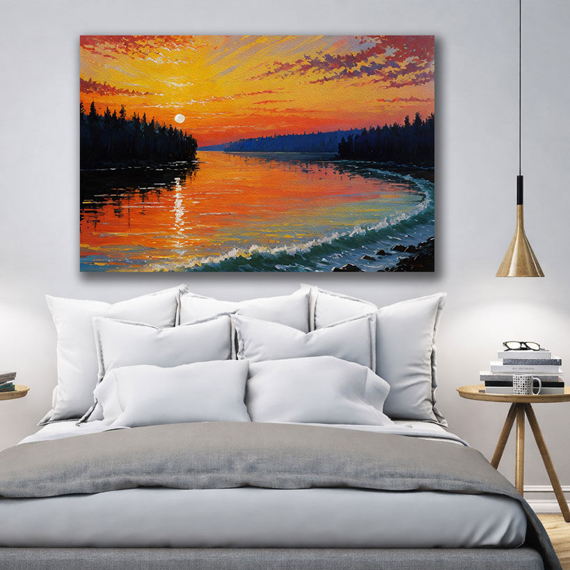 Sunlit Path Custom Canvas Style Prints — image 3 of 4