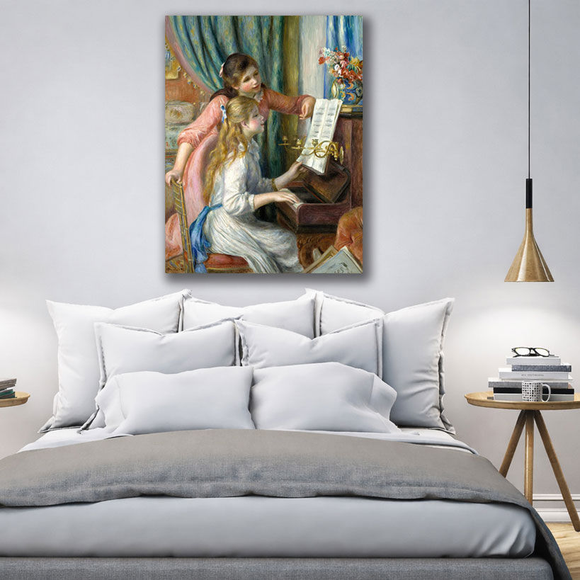 Elegant Abstract Diva Canvas Wall Art – view 4