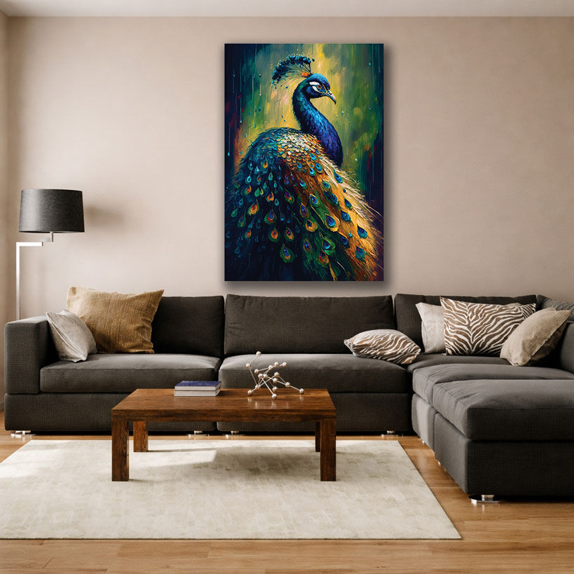 Rustic Wildlife Wall Canvas Prints - Home Art – view 2