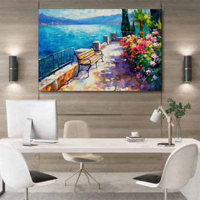 Scenic Trail Walkway Canvas For Office – view 3