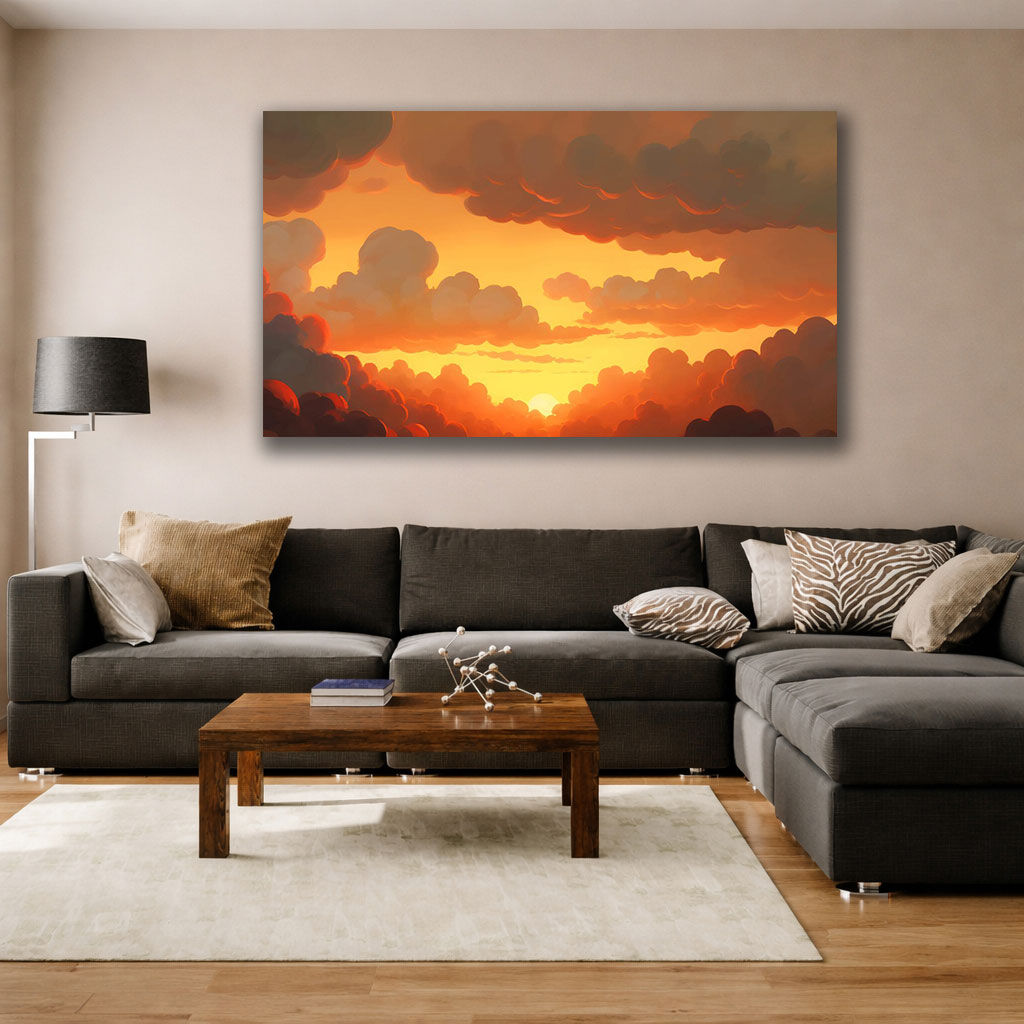 Luminous Dawn Framed Canvas Wall Art — image 3 of 4