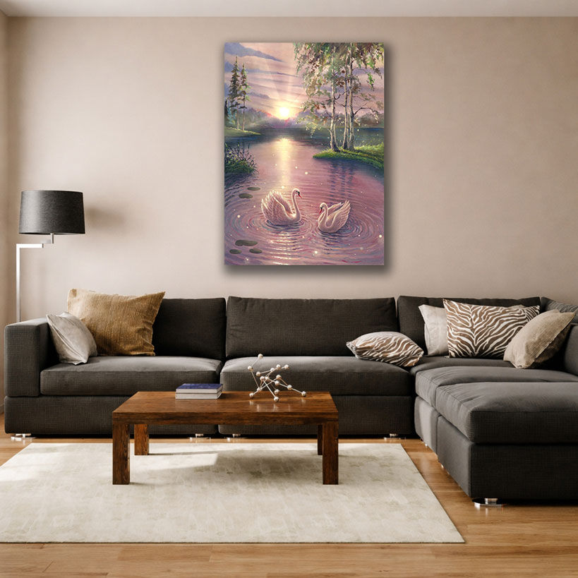 Radiant Sunrise Nature Large Canvas Prints — image 3 of 4