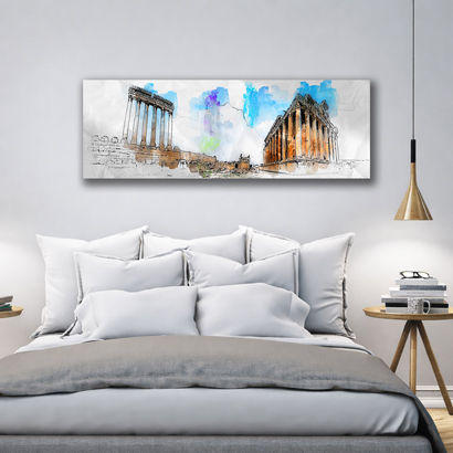 Venice Twilight Grand Canal Gondola Canvas Art – view 2