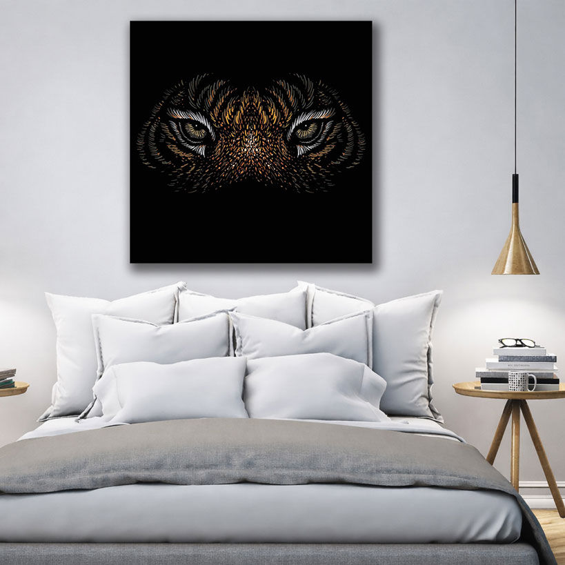 Wild Running Horses Canvas Wall Art – view 2