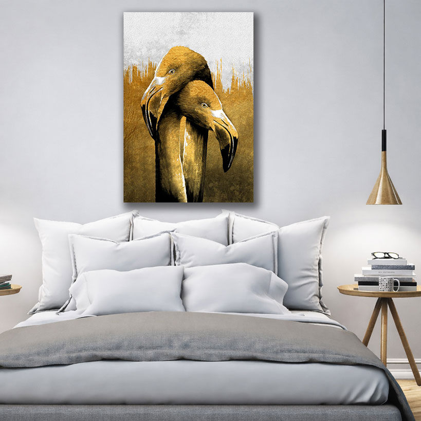 Safari Elephant Landscape Canvas Print – view 4