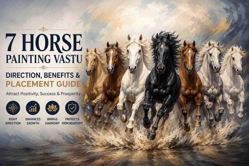 7 Horse Painting Vastu: Direction, Placement & Benefits for Indian Homes