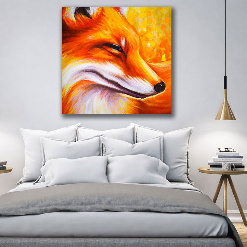 Seven Running Horses Canvas Wall Art – view 3