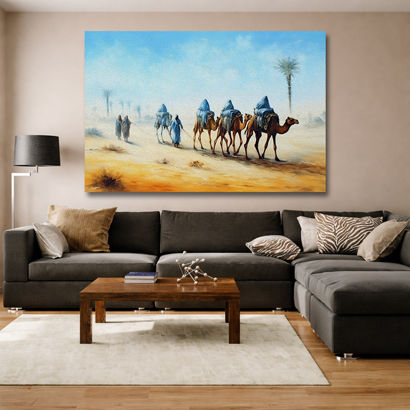 Canvas Wall Art: Women With Pots – view 4