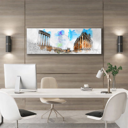 Venice Twilight Grand Canal Gondola Canvas Art – view 3