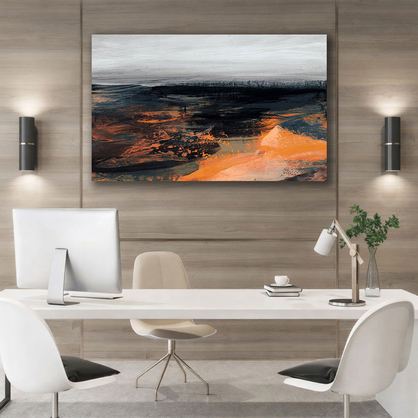 Blooming Floral Wall Canvas – view 4
