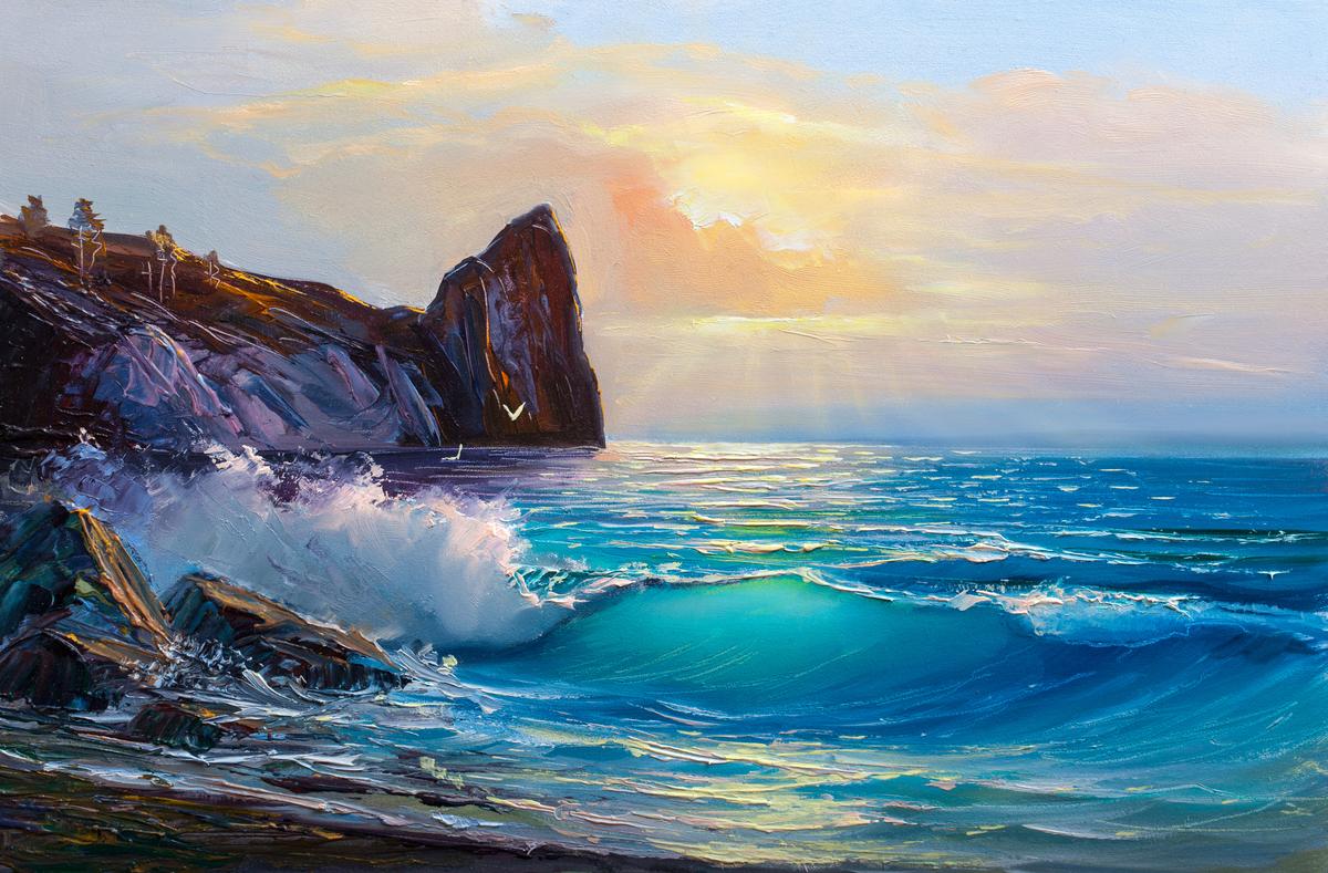 Sunset Horizon Framed Canvas Prints – view 4