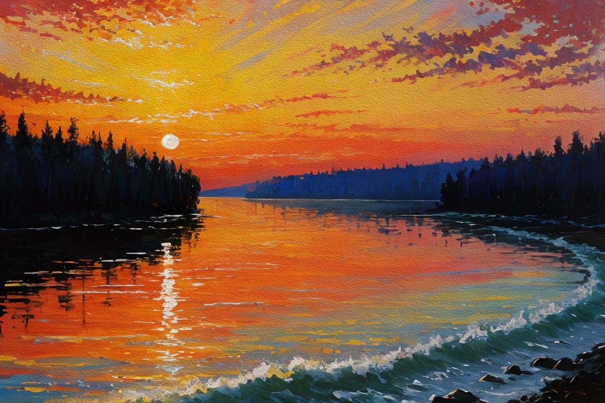 Sunlit Path Custom Canvas Style Prints — image 4 of 4