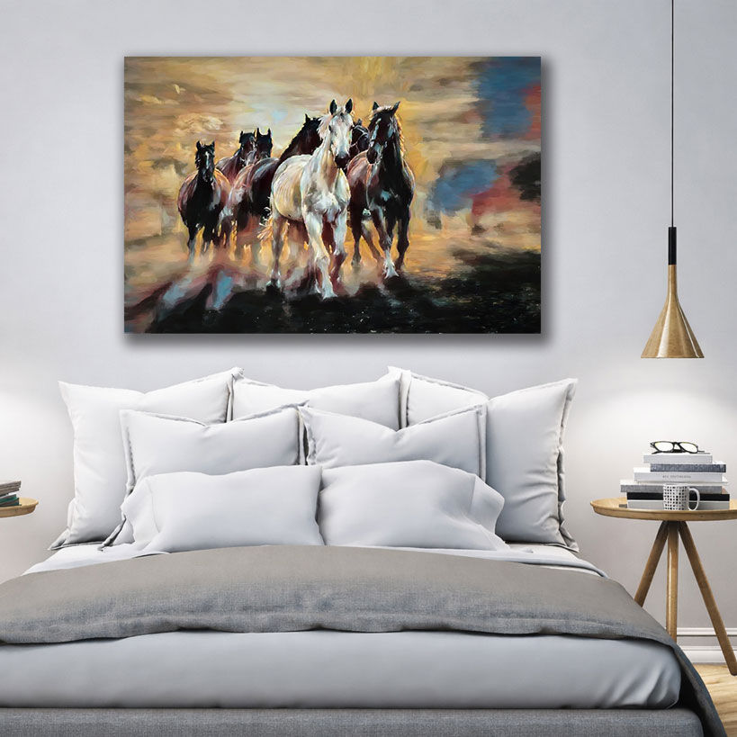 Tranquil Waterfall Canvas Wall Art – view 3