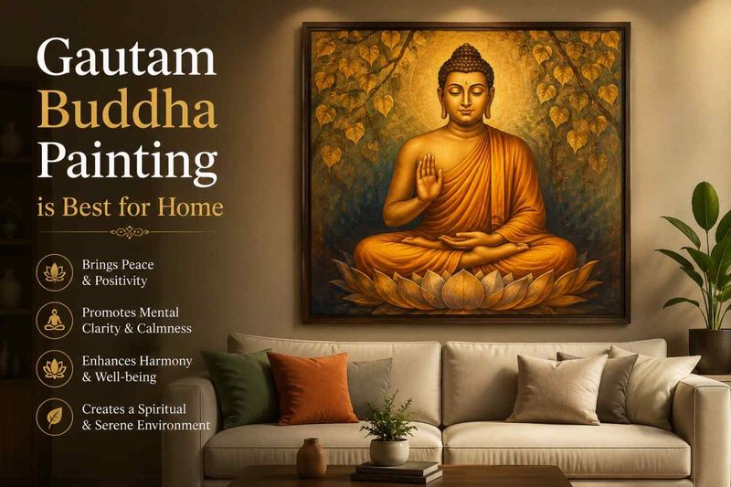 Which Gautam Buddha Painting Should You Keep at Home? A Complete Guide