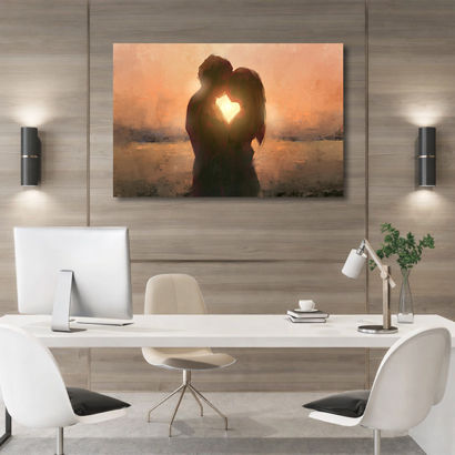 Ocean Sunrise Framed Canvas Prints – view 2