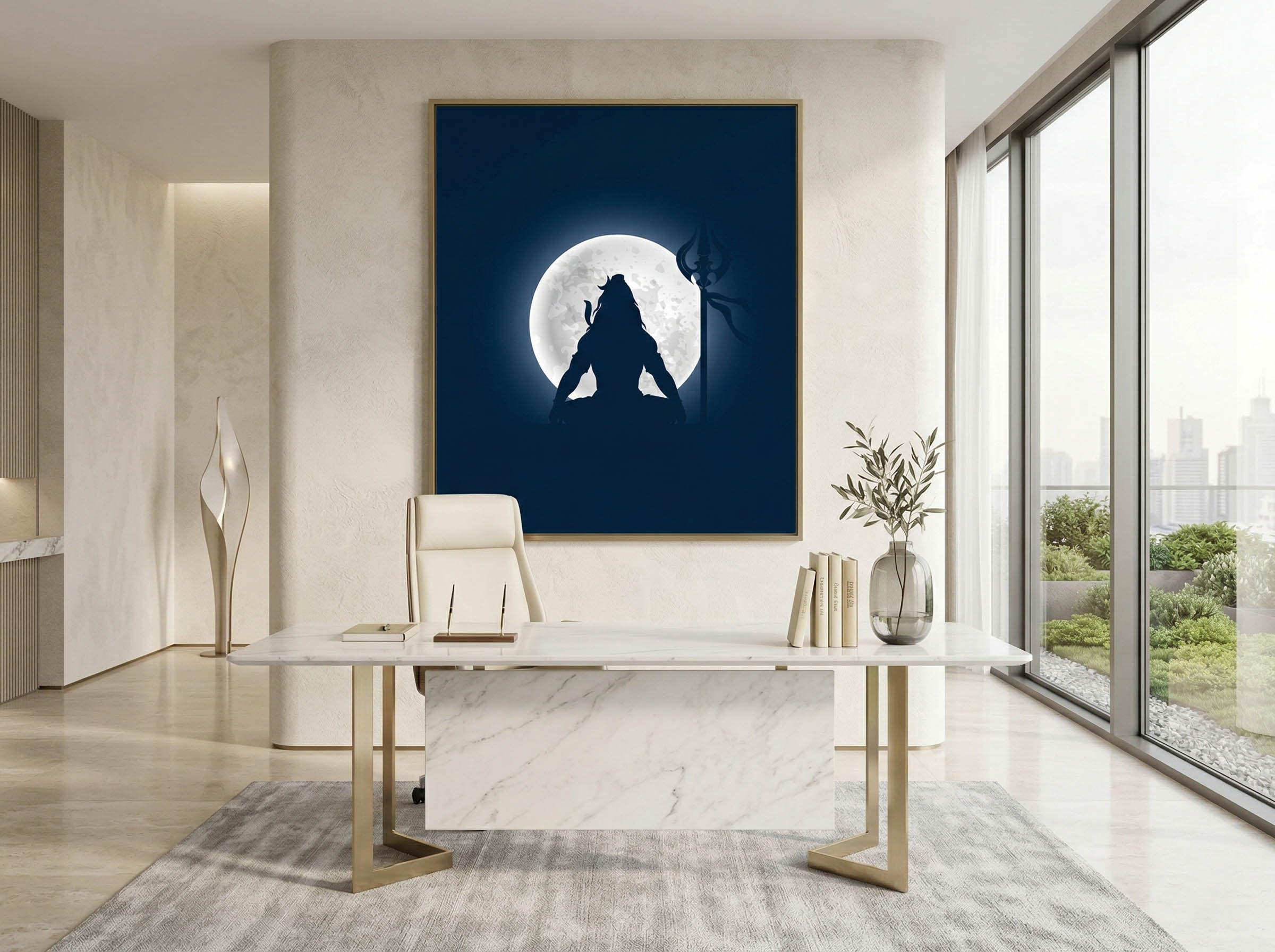 Mahadev Ji and Parvati Maa canvas — collection