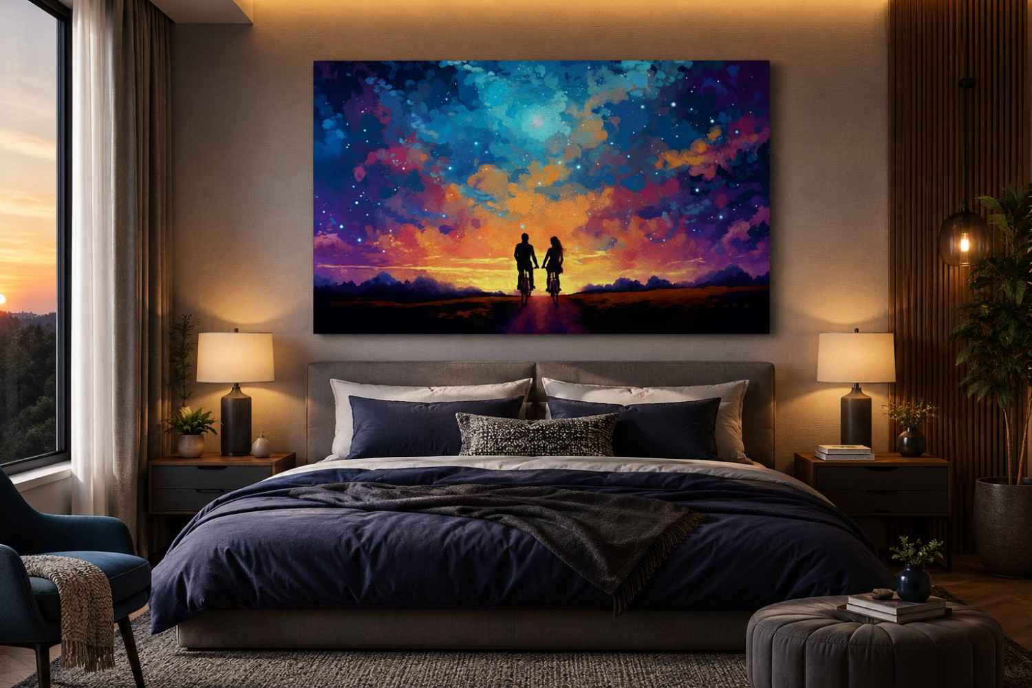 romantic wallpaper for bedroom