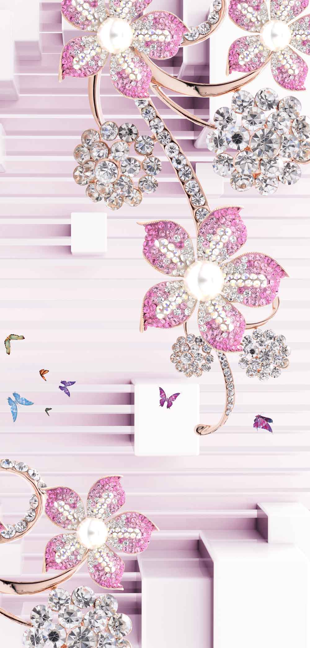 Retro Vintage Refrigerator Wallpaper - Full Fridge Sticker – view 2