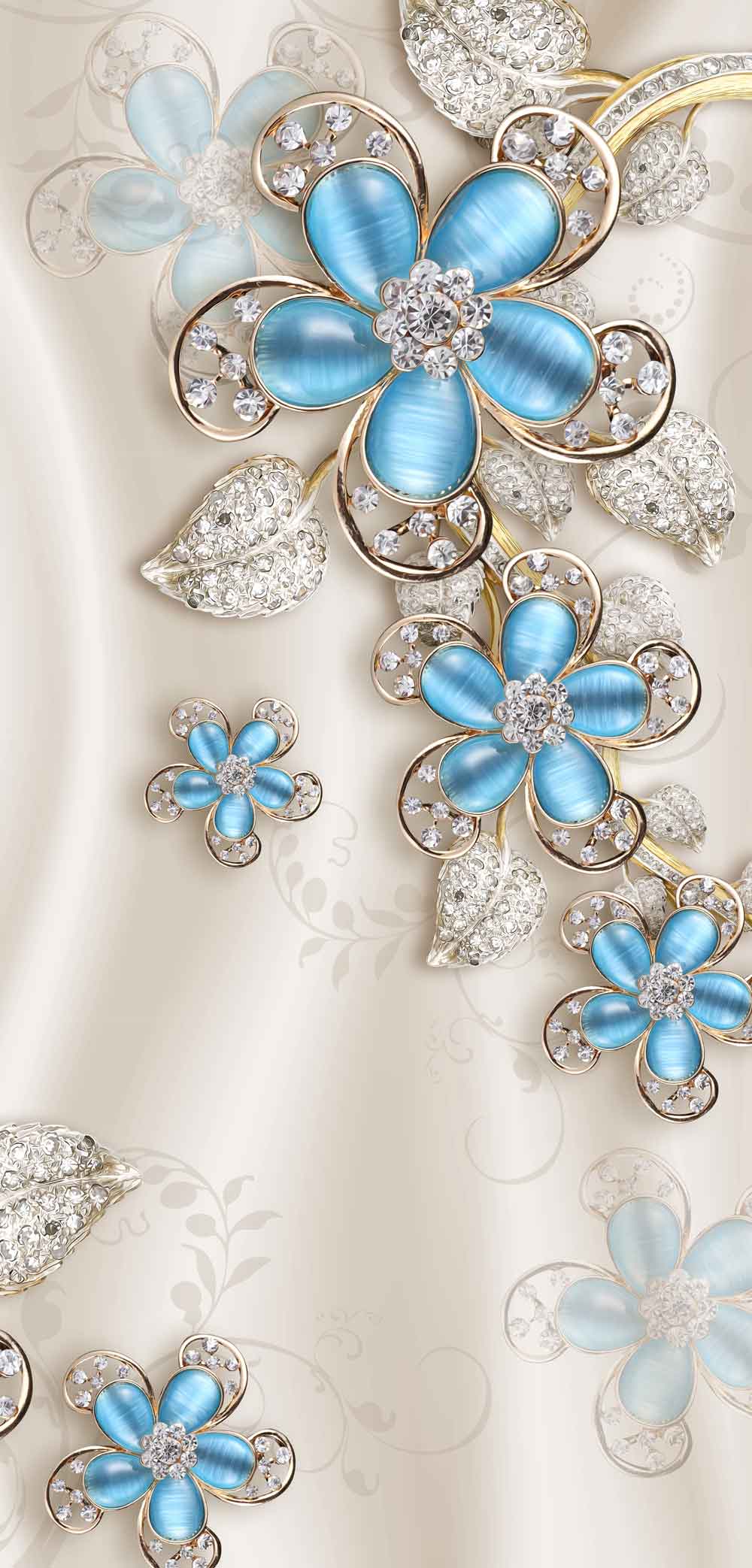 Stainless Steel Look Wallpaper for Fridge Door – view 2