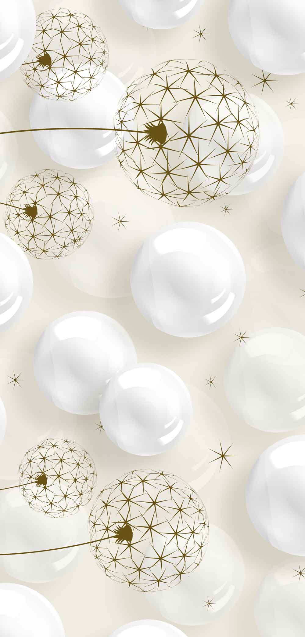 Pearl Refrigerator Wallpaper | Canvas Groove – view 2