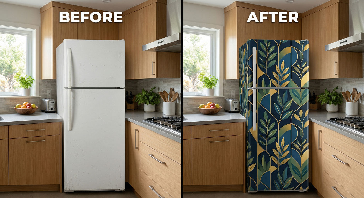 You Won’t Believe This Fridge Before & After Transformation
