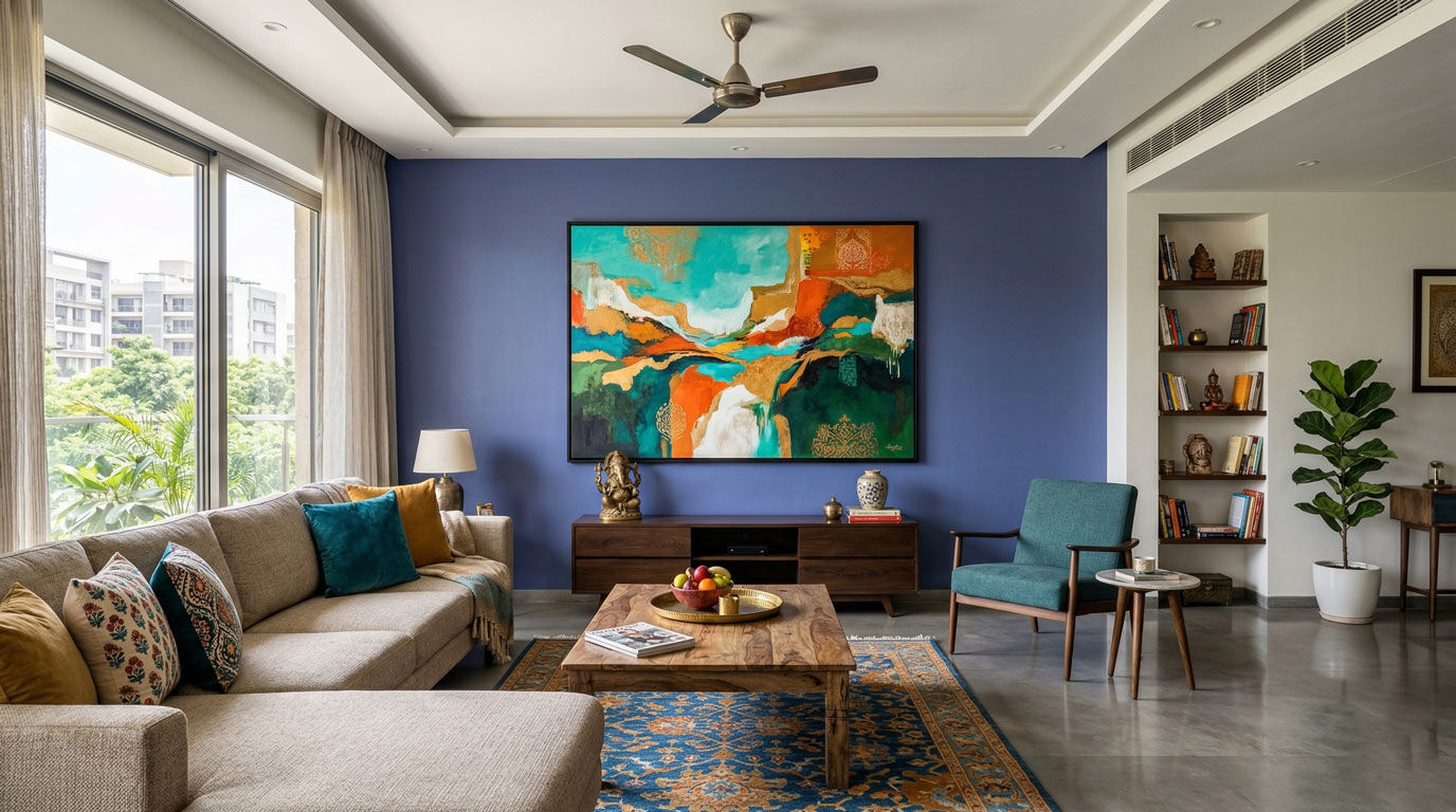 canvas painting for home decor