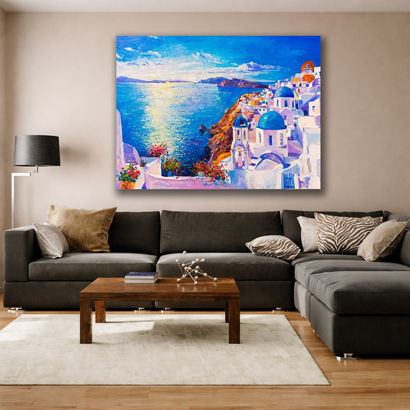 Sydney Sunset Opera House & Bridge Canvas Art – view 3