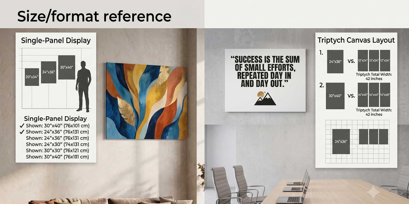 Pre-Designed Canvas: Ready-to-Hang Wall Art for Every Room