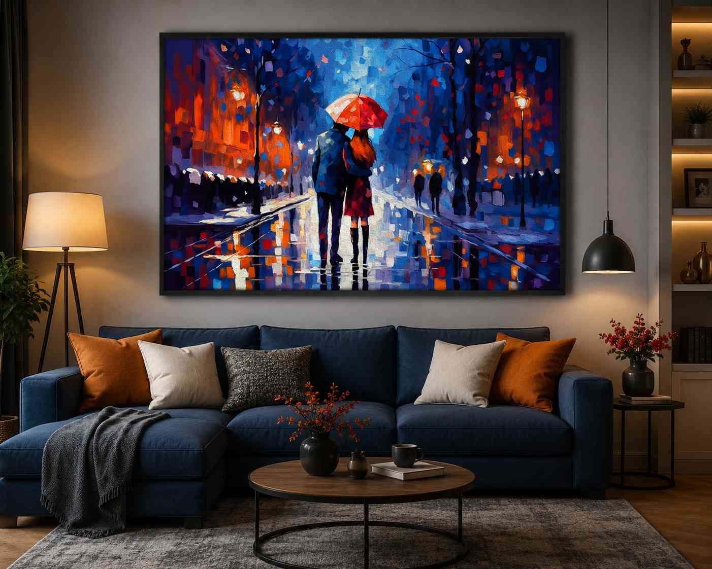Romantic Wall Painting Designs for Bedroom