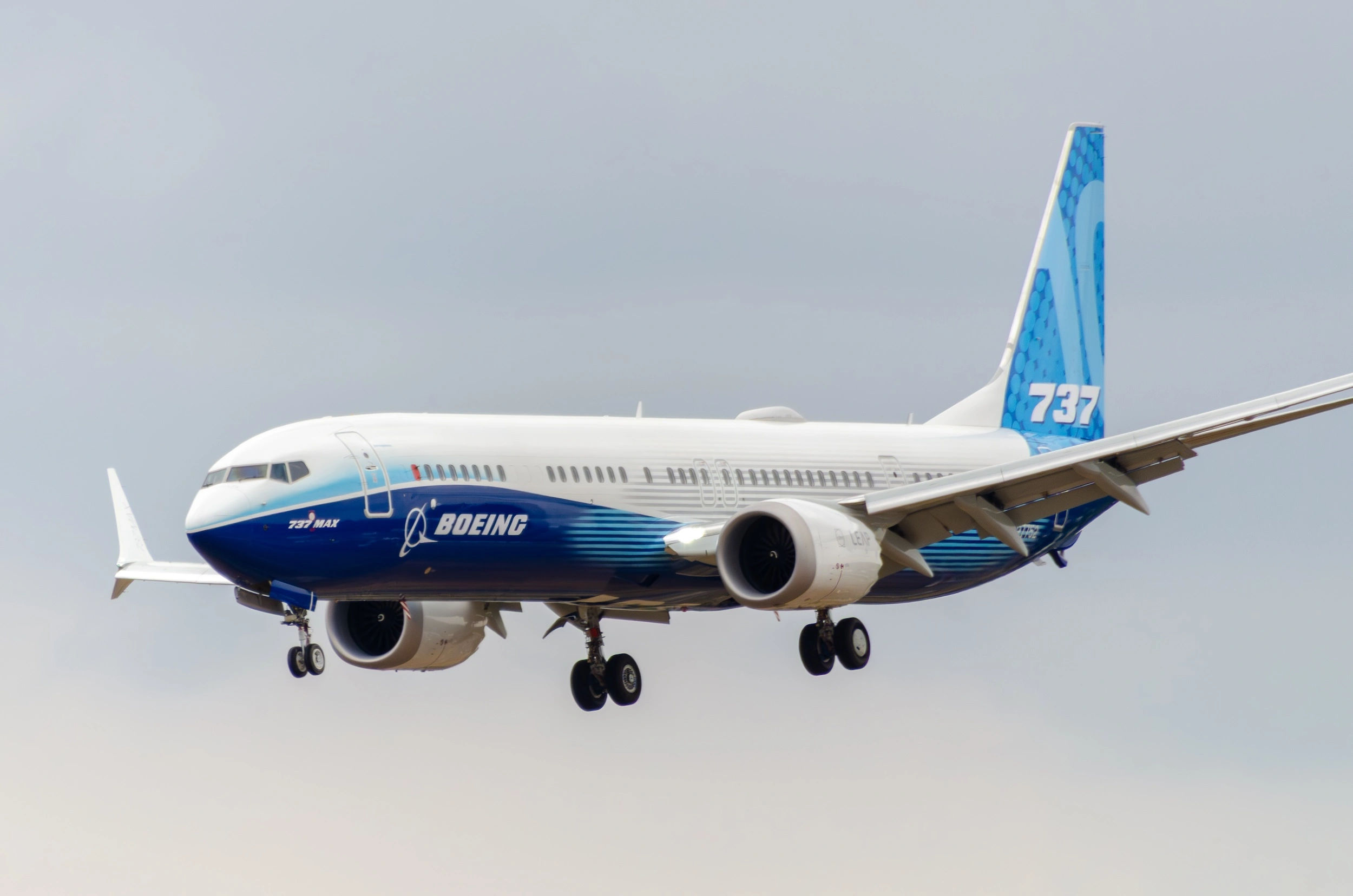 Boeing Commercial Airplanes Boeing 737 MAX 10 aircraft in flight