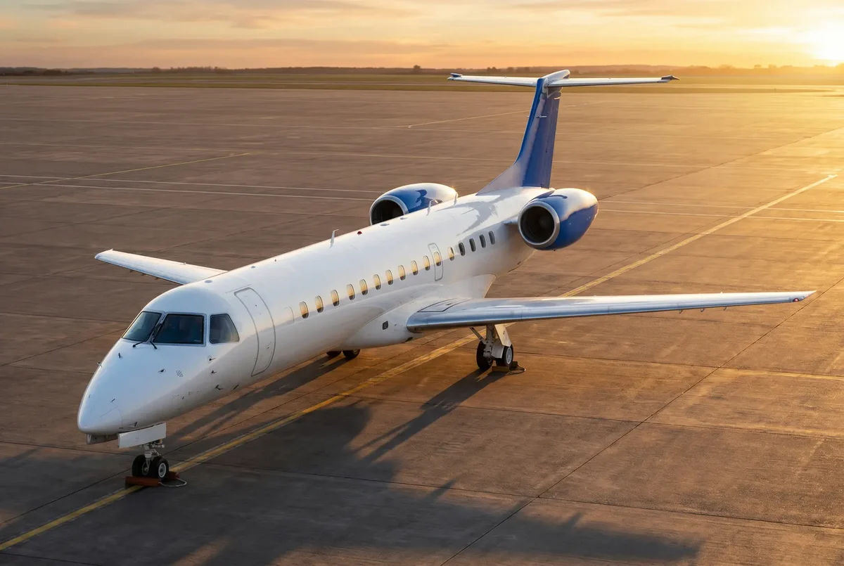 Embraer Embraer ERJ-145 aircraft in flight